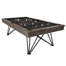 The Dauphine Imperial 8 Ft Pool Table Contemporary Look Raven Finish Pool Table Custom Pool Tables Pool