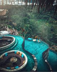 Jungle Pools In Bali Indonesia By Terplanet Jungle Resort Resort Ubud
