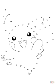 Pokemon Dot To Dot Printables Dot Worksheets Pokemon Coloring Pages