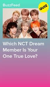 I can't guarantee its accuracy lol (hope you have fun cos i spent way more time in this than i care to . Which Member Of Nct Dream Is Your Soulmate Nct Dream Members Nct Dream Nct