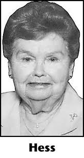 ELLA HESS Obituary (2015)