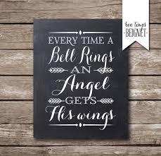 Every Time A Bell Rings An Angel Gets His Wings 5x7 And 8x10 Instant Download It S A Wonderful Life Q Wonderful Life Quotes Angel Celebration Of Life