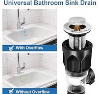 Amazon.com: Kit de drenaje de lavabo de baño: kit de drenaje ...