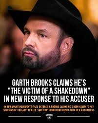USA TODAY reports that Garth Brooks is asking a judge to declare his  accuser's allegations "to be untrue and [also] award him damages for  emotional distress and defamation." Read more >>  https://go.countryrebel.com/GarthNewDocs
