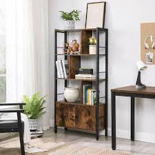 We did not find results for: Vasagle Bibliotheque Style Industriel 74 X 30 X 154 5 Cm Etagere De Rangement A 4 Niveaux 2 Portes Lbc022b01 Cdiscount Maison