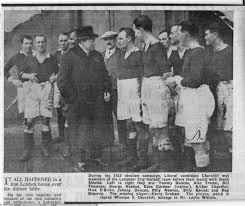 They moved to filbert street in 1891, were. Leicester City Archives The Roxburgh Brothers Winston Churchill And The First Fox Leicestershire Live