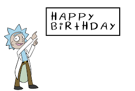 Rick And Morty Happy Birthday Gif Birthday Cup