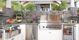 Rustic outdoor kitchens ideas feature wooden fixtures and a variety of stone and rock accents. Outdoor Appliances Equipment Landscaping Network