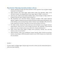 Transaksinya terjadi diantara dua belah pihak. Sistem Informasi Soal Uas Teknologi Dan Infrastruktur E Bisnis