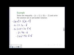 Set Builder And Interval Notation Youtube Notations Writing Math