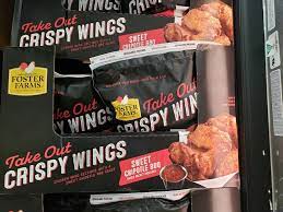 Halal frozen whole chicken standard: Foster Farms Take Out Crispy Wings Eat With Emily