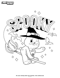 Halloween witches coloring pages halloween witches coloring pages are a great way for children. Care Bears Save And Print These Free Halloween Coloring Facebook