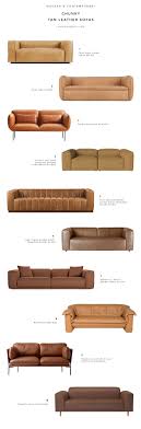 10 Best Chunky Tan Leather Sofas My Paradissi Design Objet