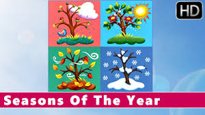 Weather changes during the year. Seasons Of The Year Seasons Song Nursery Rhyme For Kids Youtube