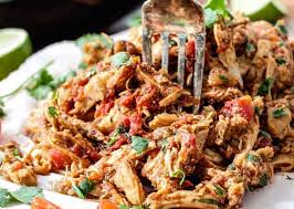 La Recette Parfaite De Poulet Effiloche Mexicain Dans La Mijoteuse Recipe Slow Cooker Mexican Chicken Easy Slow Cooker Mexican Chicken