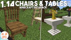 Shop for chair at best buy. Tables Chairs Datapack Minecraft 1 14 Youtube