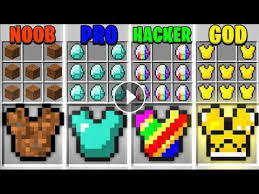 Minecraft item represents a part of the armor of god. Noob Vs Pro Vs Hacker Vs God Armor Money Hunt More Armor Mod Minecraft Modded Minigame