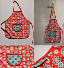 Les Fantaisies De Cocorely Coco Tablier Tuto Patron Tablier Cuisine Enfant Tablier Enfant Boutique Haute Couture