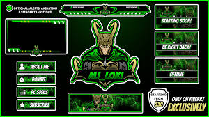 I Will Create Best Twitch Overlays And Logo For Your Stream Overlays Overlays Cute Twitch
