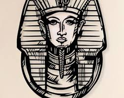 Mask of Tutankhamun Svg Png Dxf Eps Pdf