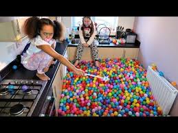 Bad baby tiana messy orbeez bath party spa explosion mommy. Bad Baby Tiana Magic Powers Crazy Plastic Ball Pits In Our House Http Designmydreamhome Com Bad Baby Tiana Magic Powers Crazy Ball Pit Tiana Magic Powers