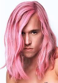 Men Longhair Pink Long Pink Hair Long Hair Styles Men Long Hair Styles