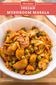 Mushroom Masala Indian Mushroom Curry Flavor Quotient Recipe Indian Food Recipes Vegetarian Stuffed Mushrooms Indian Food Recipes