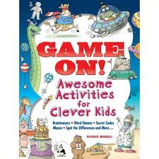 The most complete book of skill review for preschool. Game On Awesome Activities For Clever Kids Dover Children S Activity Books By Patrick Merrell Paperback Target