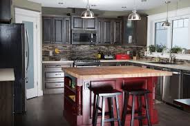 My kitchen blue slate walls and peppercorn cabinets by sherwin. Cabinet Stain Colour Peppercorn