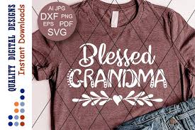 Download Blessed Grandma Svg Heart Clipart Thanksgiving Shirt 320355 Svgs Design Bundles