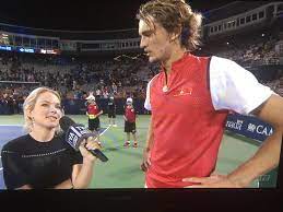 6 ft 6 in or 198 cm. The Height Difference Between Zverev And The Journalist Is Major Tennis