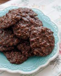 Chocolate No Bake Cookies Recipe Baking Recipes Cookies Chocolate No Bake Cookies Chocolate Oatmeal Cookies