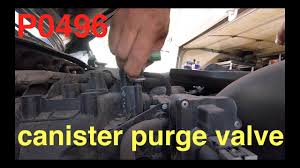 Here is a link for locating/replacing the canister purge solenoid on a 2006 chevy impala. P0496 Evap Canister Purge Valve Chevy Suburban Fix It Angel Youtube