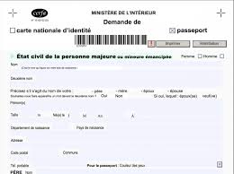 La carte d'identité n'est pas fabriquée sur place et ne peut donc pas être délivrée immédiatement. Cerfa 1200 Le Formulaire De Demande De Carte D Identite Ou Passeport Savoir Finance