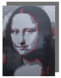 Mona lisa discount lego art