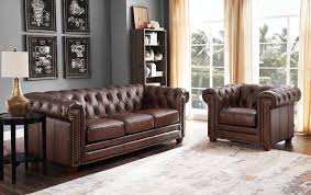 Get the best deals on leather sofas, armchairs & couches. Dark Brown Stanwood Genuine Leather Sofa Chair Set 3pcs Hydeline Traditional Stanwood 9877scc1866h Set 3
