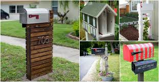 Mounting hardware will depend on the material of your house (brick, wood, stucco, etc…), so it's important to follow the manufacturer's instructions. 15 Amazingly Easy Diy Mailboxes That Will Improve Your Curb Appeal Diy Crafts