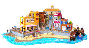 Lego Friends On Vacation At The Beach The Brothers Brick Lego Friends Lego Beach Lego Friends Sets