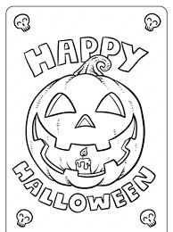 Halloween pumpkin coloring pages 41. Get Spooky With These Halloween Coloring Pages Archziner Com