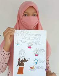 Menceritakan kembali dongeng yang sudah dib. Siswa Mtsn 2 Mukomuko Sampaikan Pesan Patuhi Protokol Kesehatan Melalui Poster