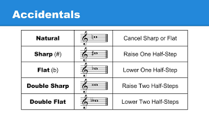 If a bar contains a double sharp or double flat accidental and the composer wishes to … … Lesson 28 Accidentals The Natural Sign Youtube