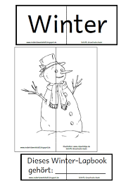 In Den Letzten Tagen Habe Ich Materialien Fur Ein Winter Lapbook Erstell T Und Nach Und Nach Hier Veroffentlicht Es Ist Lernheft Winter Unterrichtsmaterial