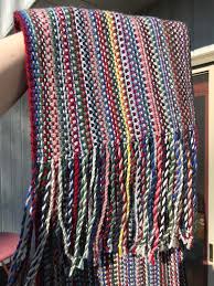Since the resulting fabric is quite stiff, this is a stitch. Up Close On My Finished 9ft Linen Stitch Scrap A Palooza Scarf Knitting