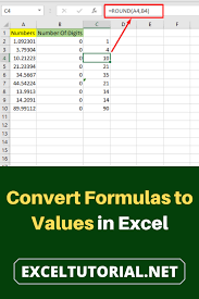 Convert Formulas To Values In Excel In 2020 Excel Tutorials Microsoft Excel Tutorial Excel Shortcuts