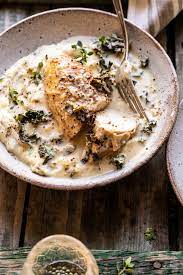 Slow Cooker French Wine And Mustard Chicken Half Baked Harvest Recipe Half Baked Harvest Recipes Harvest Recipes Food