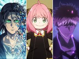 Famous anime characters adjacent to one another