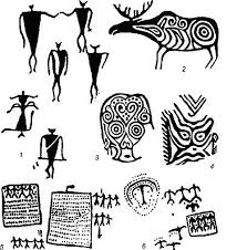 Pin By Valerius Pusulikov On Tattoo Drawing Themes Petroglyphs Art Stone Age Art