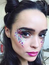 Glitzermakeup Glitzer Make Up Festival Glitzer Schminkzeug