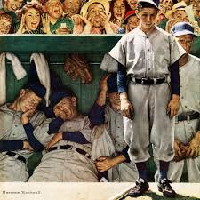 Vault W Artwork 'The Dugout' by Norman Rockwell Painting Print on Wrapped  Canvas | Wayfair