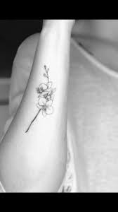 Pin By Nalany Walfield On Orchids Petite Tattoos Small Flower Tattoos Anklet Tattoos